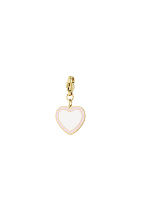 Stainless Steel Jewelry Charms Heart Casual Daily Simple Series Women's jewelry 2