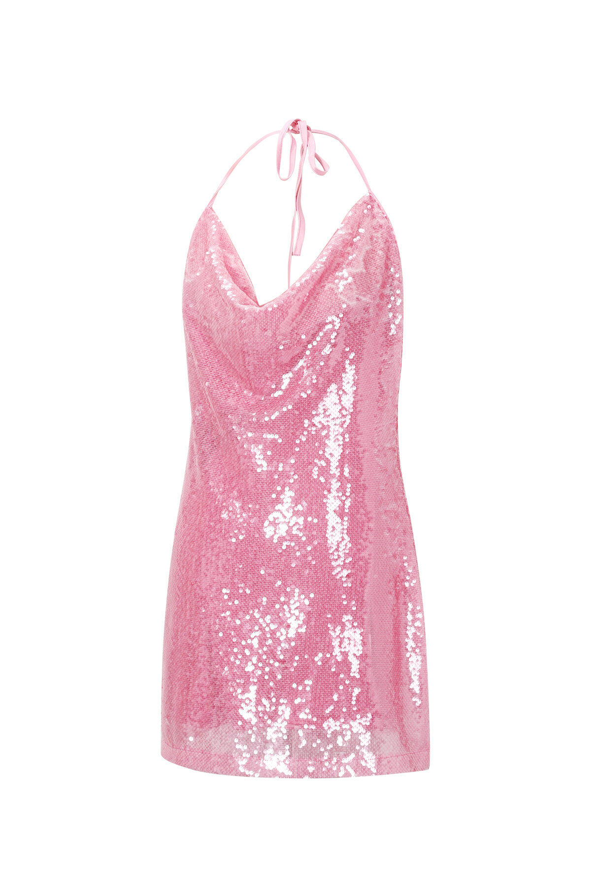 Abito con paillettes a cascata Immagine2