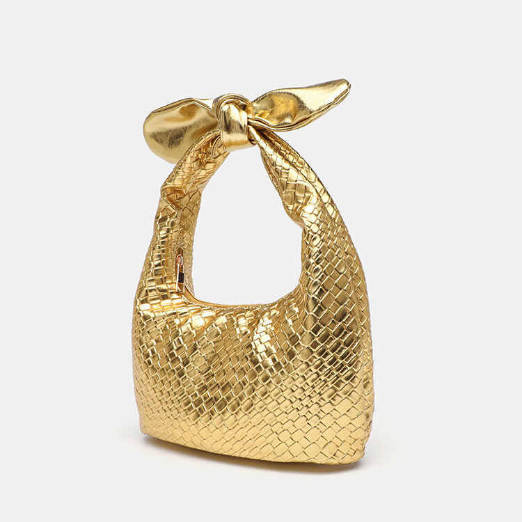 1 Piece Simple Series Sweet Bow Knot PU Women's Handbags h5 