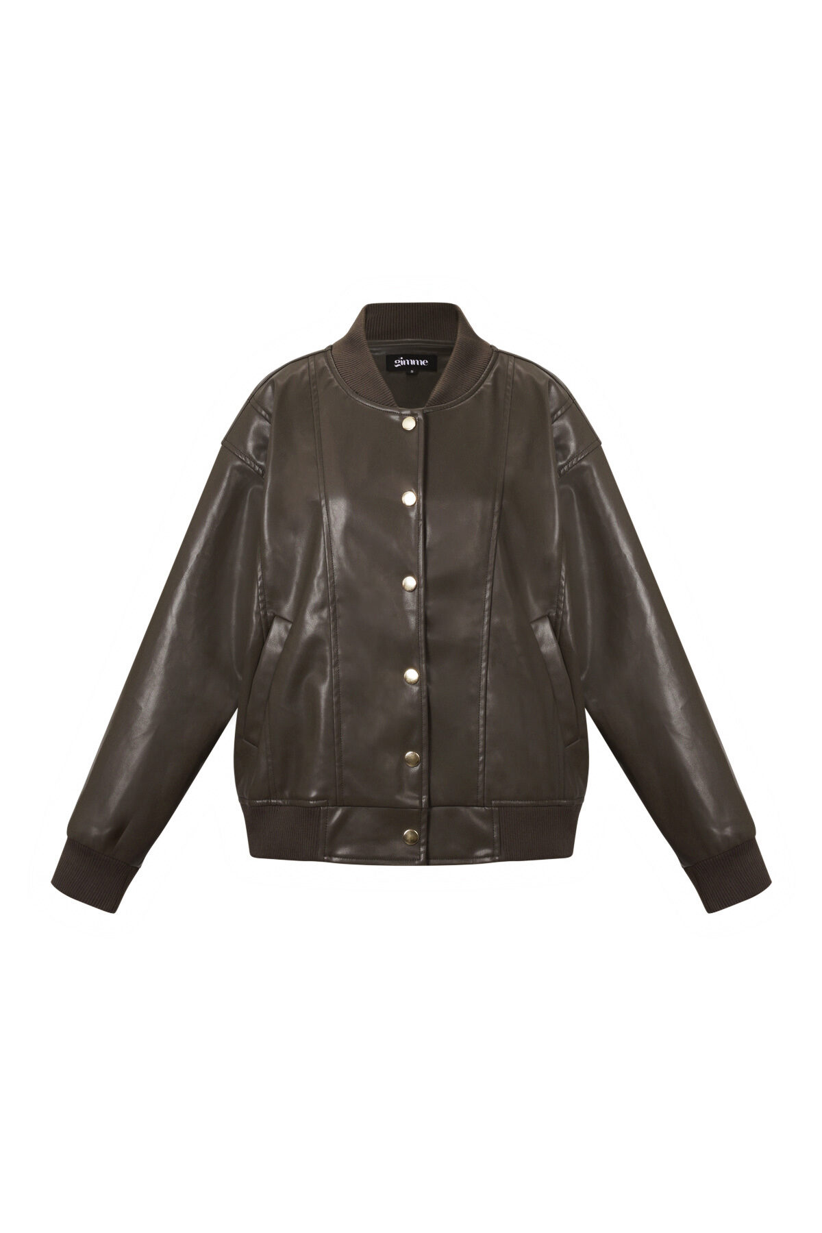Woven Polyester Fiber Women's Bomber Jacket Fall/Winter Street Style 2