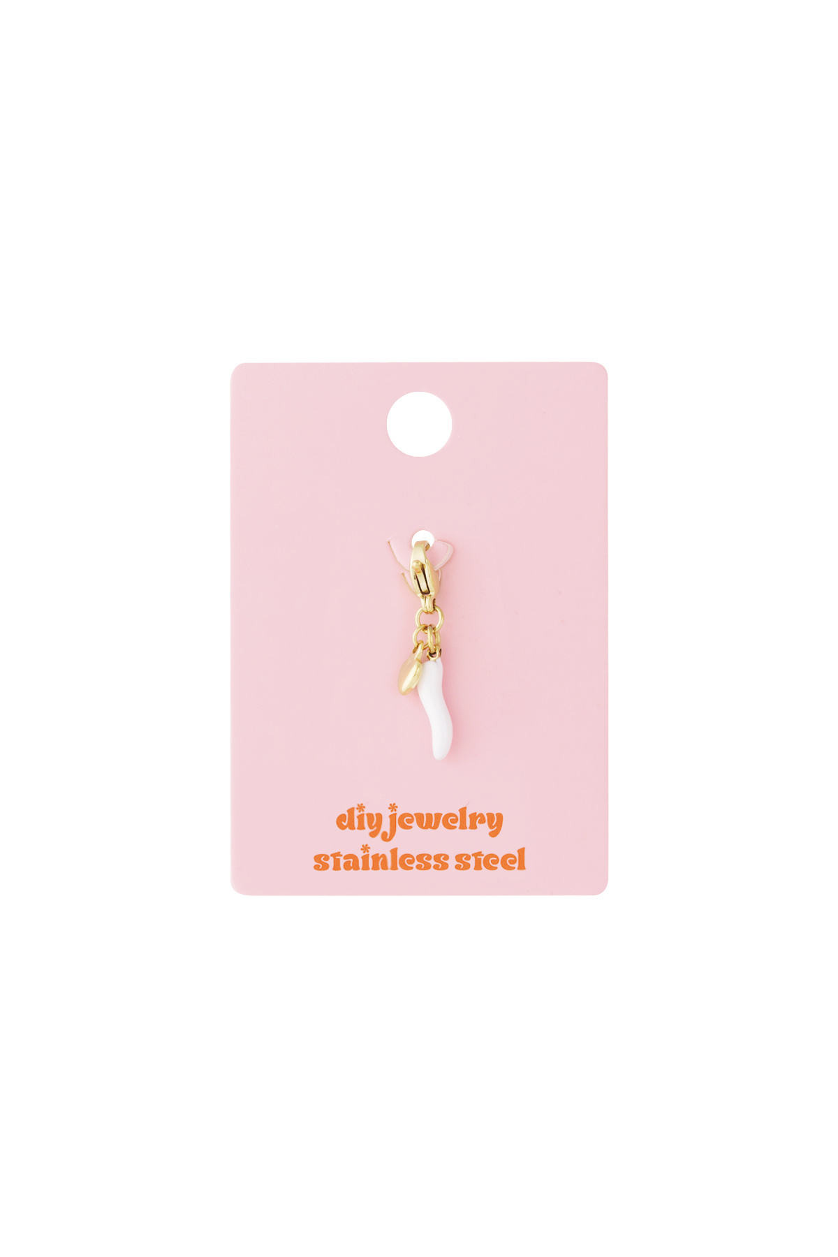 Edelstahl Schmuck Charms Herz Casual Alltag Bild3