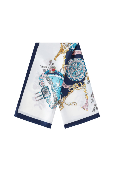 Summer scarves Flower Daily Polyester Daily Accessories 2