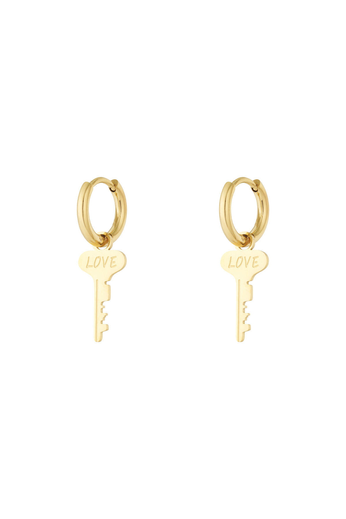 Pendientes de llave del amor 2