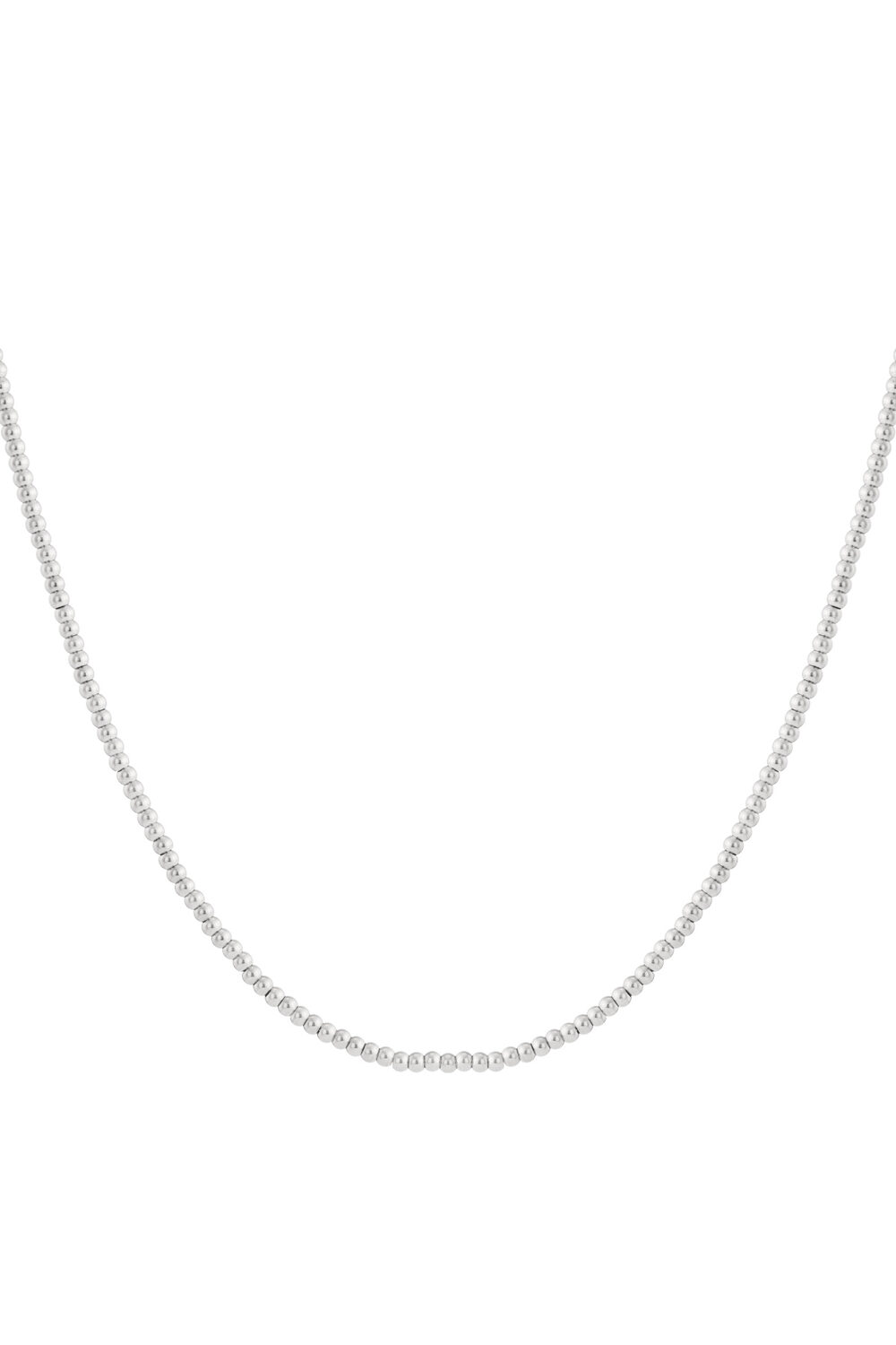 Solid bead necklace-4mm h5Picture3