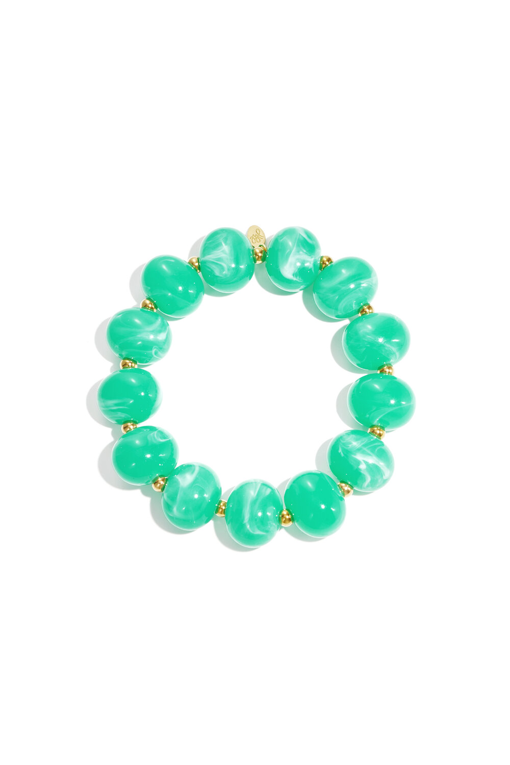 Elastic beaded bracelet with large beads h5Picture6