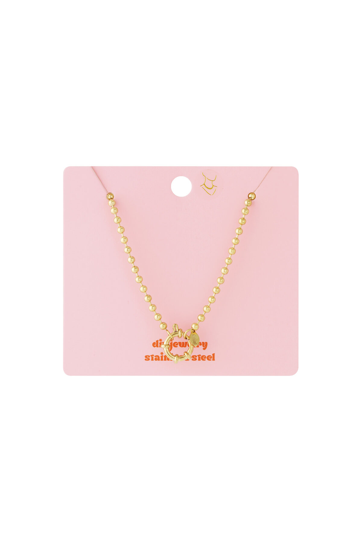 Stainless Steel Chain Necklaces Geometric Casual Daily Simple Series Women's jewelry Picture5