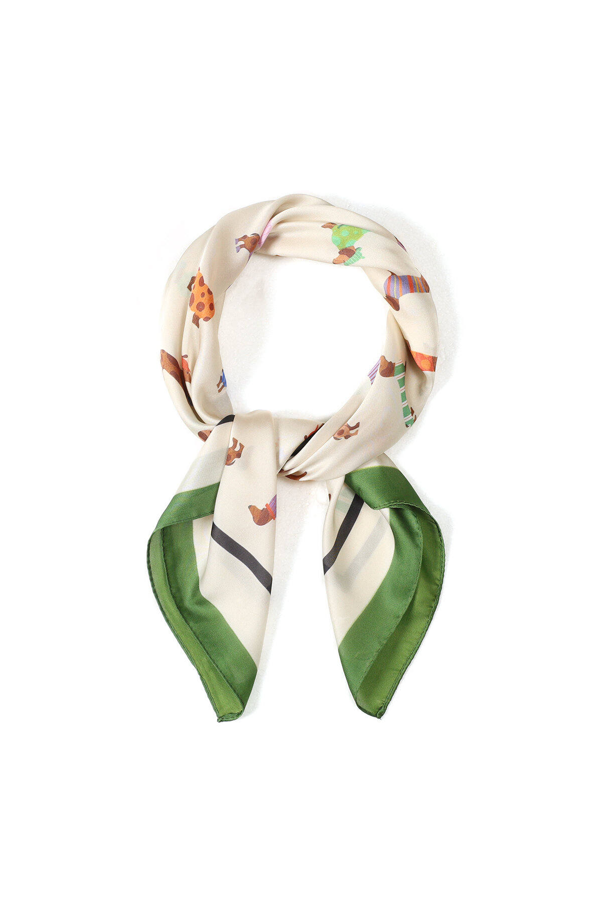 Écharpes d'été à motifs animaux, en polyester décontracté, accessoires du quotidien