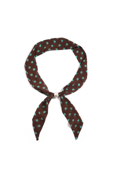 Summer scarves Polka Dots Daily Polyester Daily Accessories 2