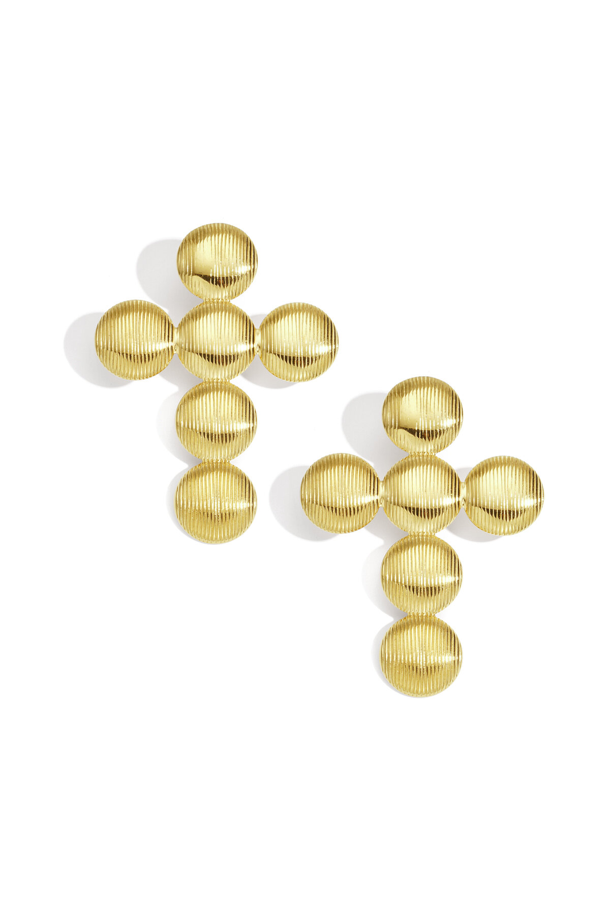 Stainless Steel Stud Earrings Cross Casual Daily Simple Series Women's jewelry h5 