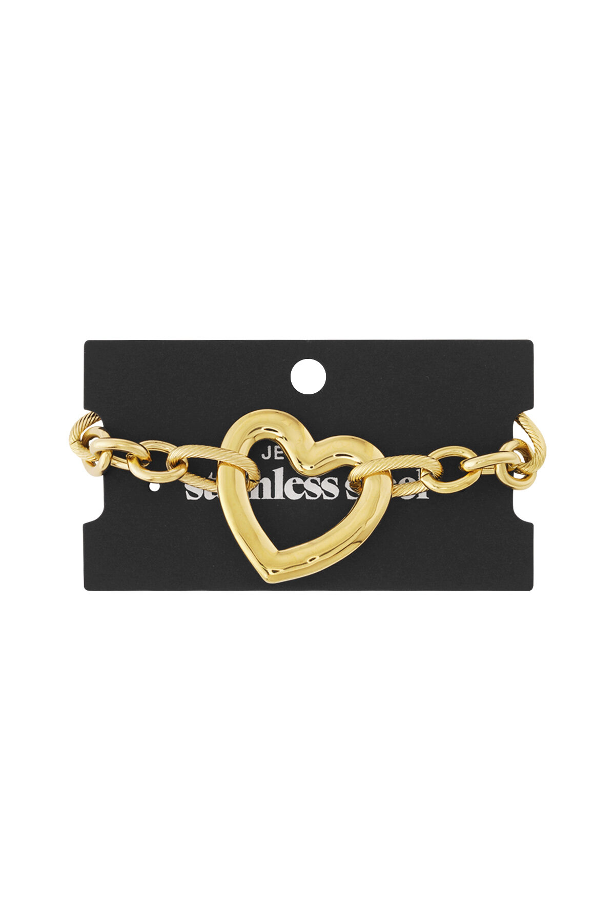 Bracelet chaîne de cœurs Image4