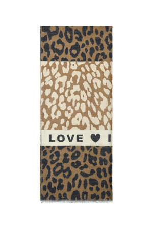 Winter scarves Leopard Print Casual Acrylic Daily Accessories h5 Picture2