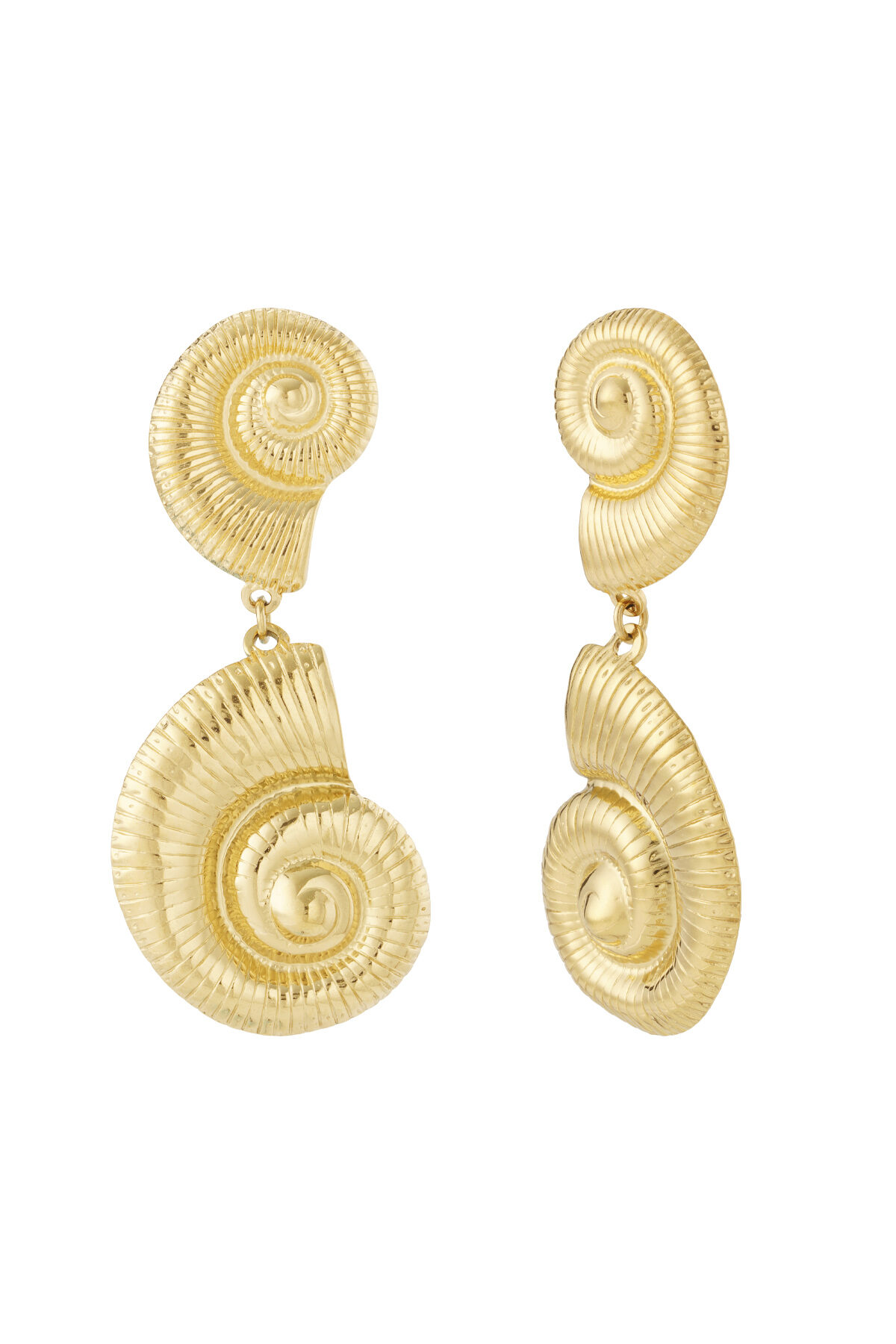 Boucle d'oreille tourbillon océanique 2