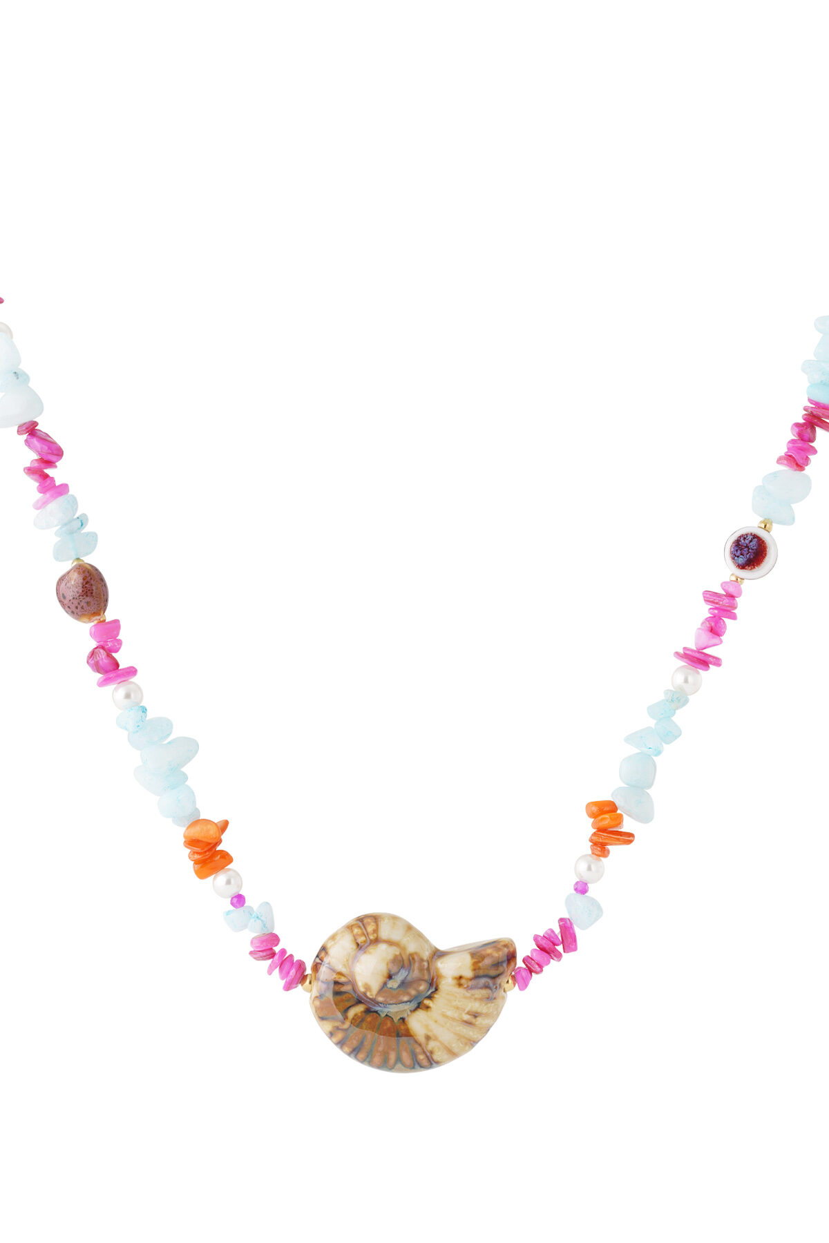 Stone Beaded Necklaces Turtle Casual Holiday/Beach Simple Series Women's jewelry h5