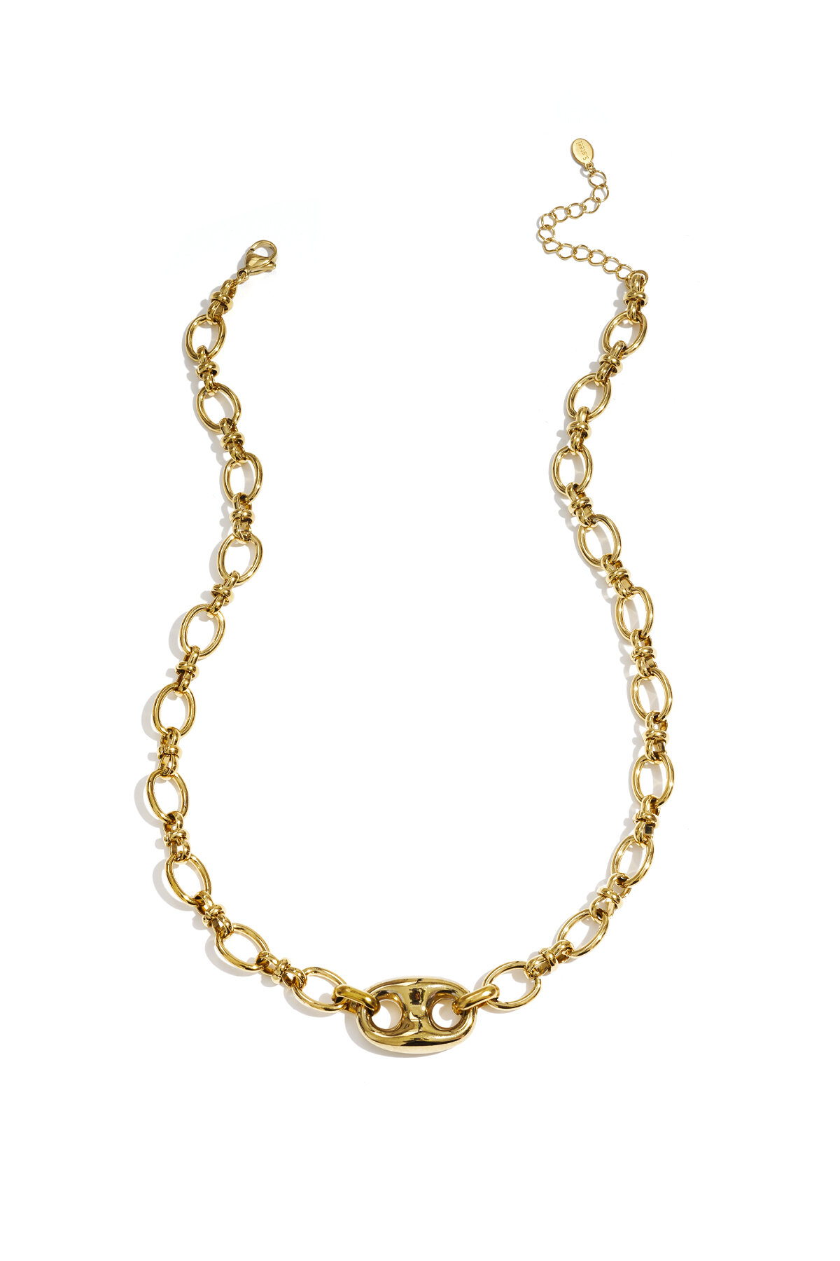 Necklace with button detail 2