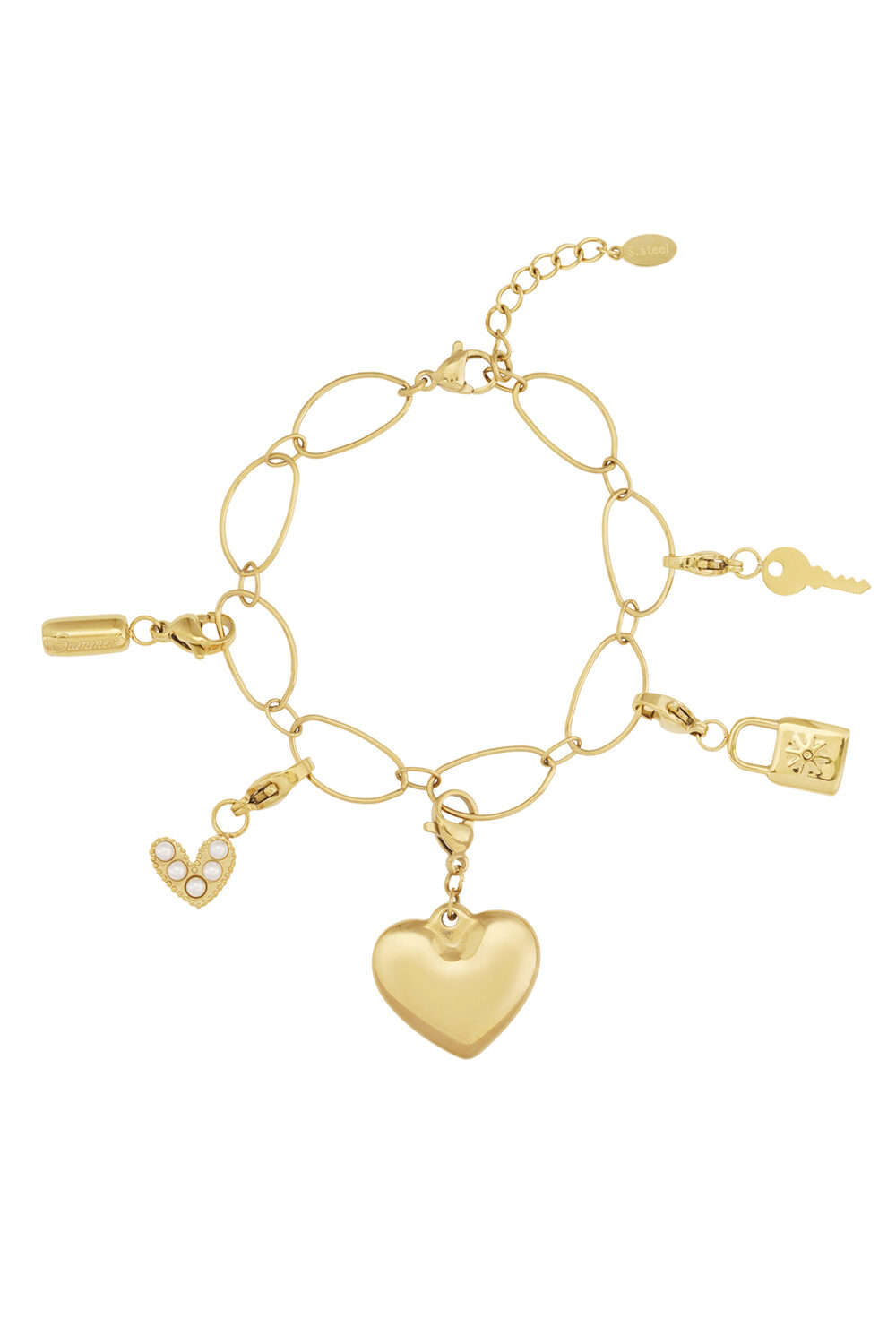 Big heart DIY Bracelet h5Picture6