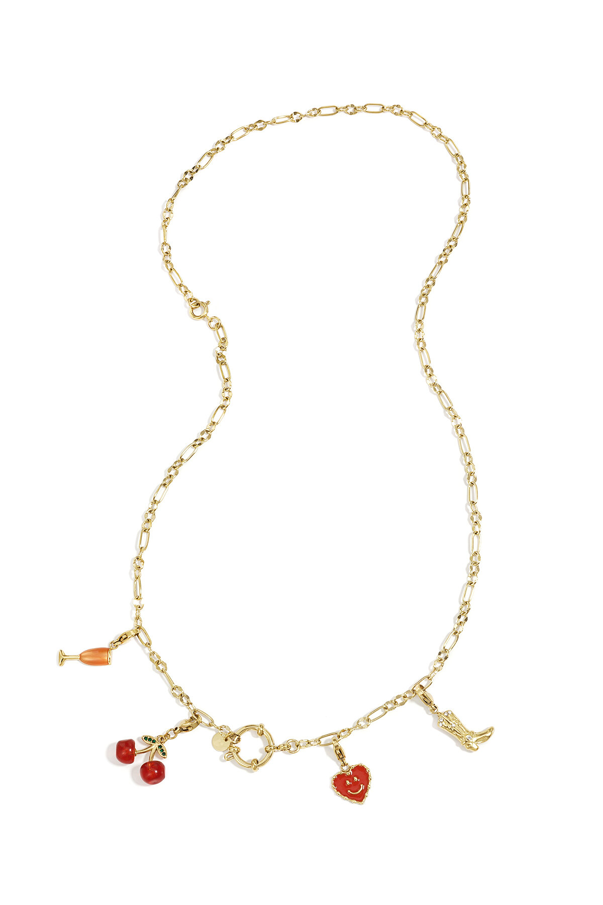 2-in-1 necklace and bracelet with varying links Picture4
