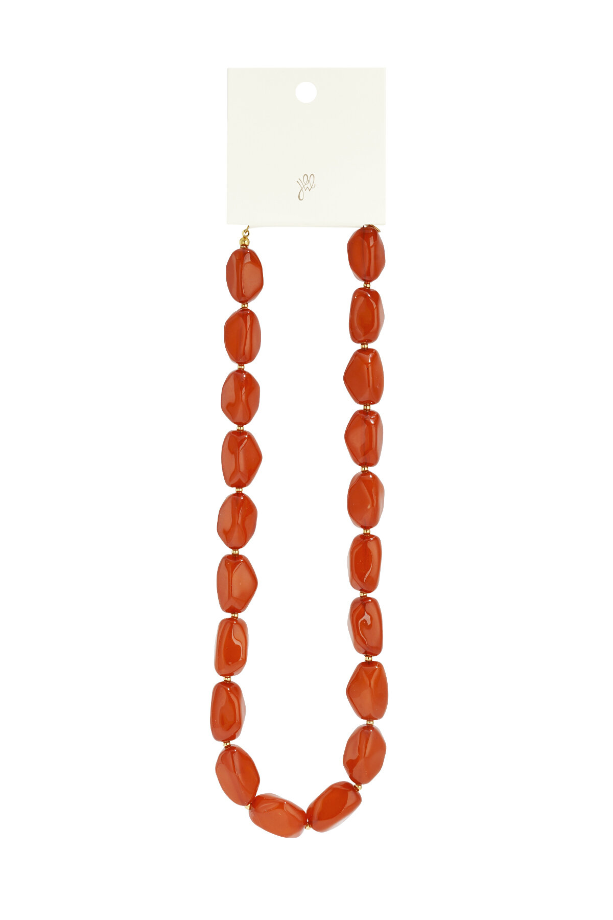 Necklace with organic beads h5 Picture6