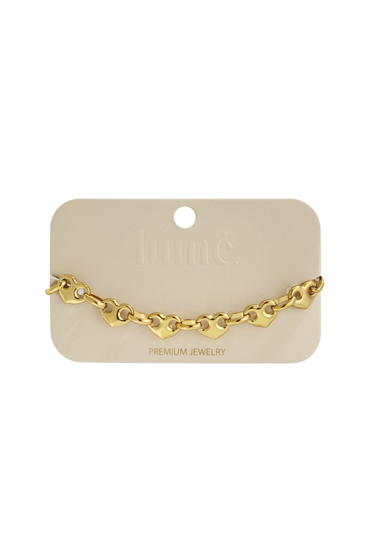 Braccialetti a catena in acciaio inossidabile, serie casual e semplice, gioielli da donna Immagine5