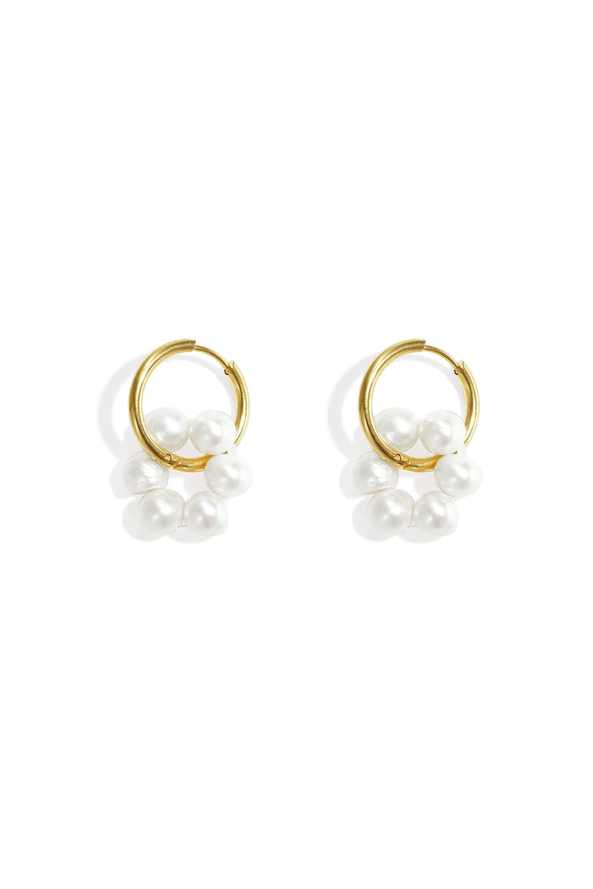 Stainless Steel Drop Earrings Beads Casual Daily Simple Series Women's jewelry