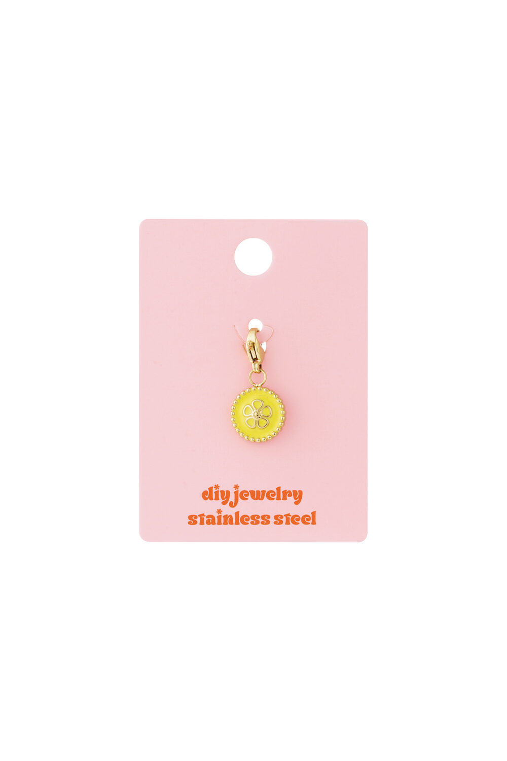 Stainless Steel Jewelry Charms Flower Casual Daily h5Picture4