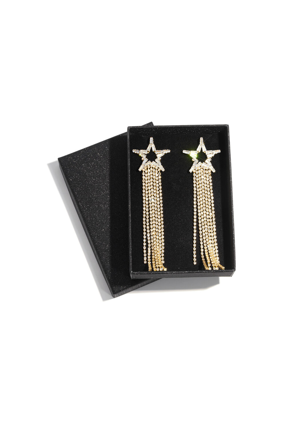 Copper Dangle Earrings Star Elegant Christmas Luxurious Series Women's jewelry h5Picture2