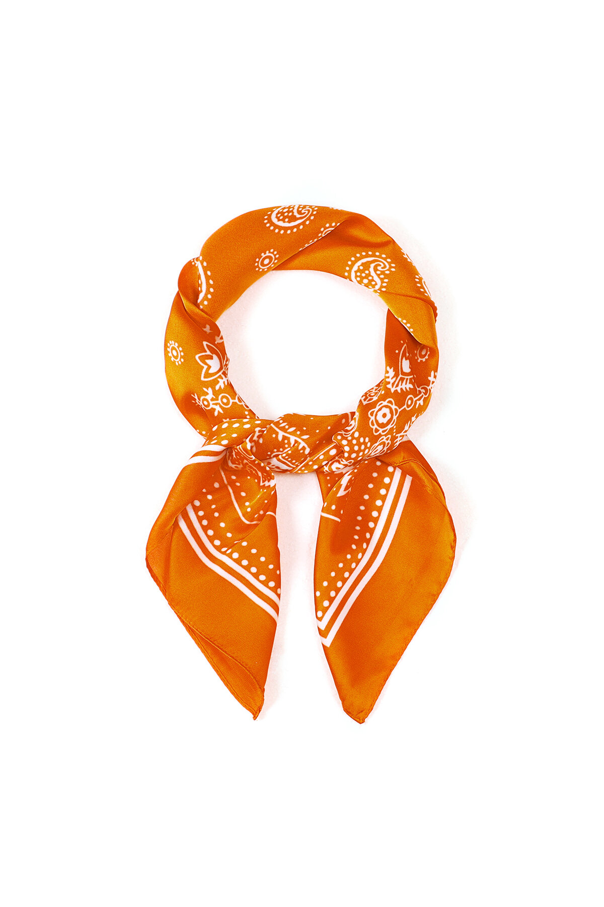 Sciarpe estive con motivo paisley, casual, in poliestere, accessori per tutti i giorni