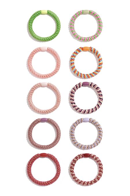 Hair ties/bracelets - dark colours 2