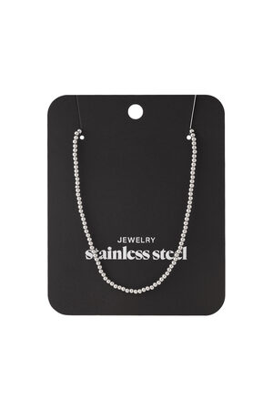 Solid bead necklace-2.5mm h5 Picture4