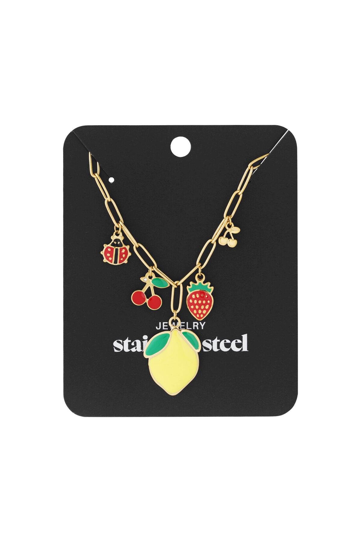 Ladybug necklace h5 Picture5
