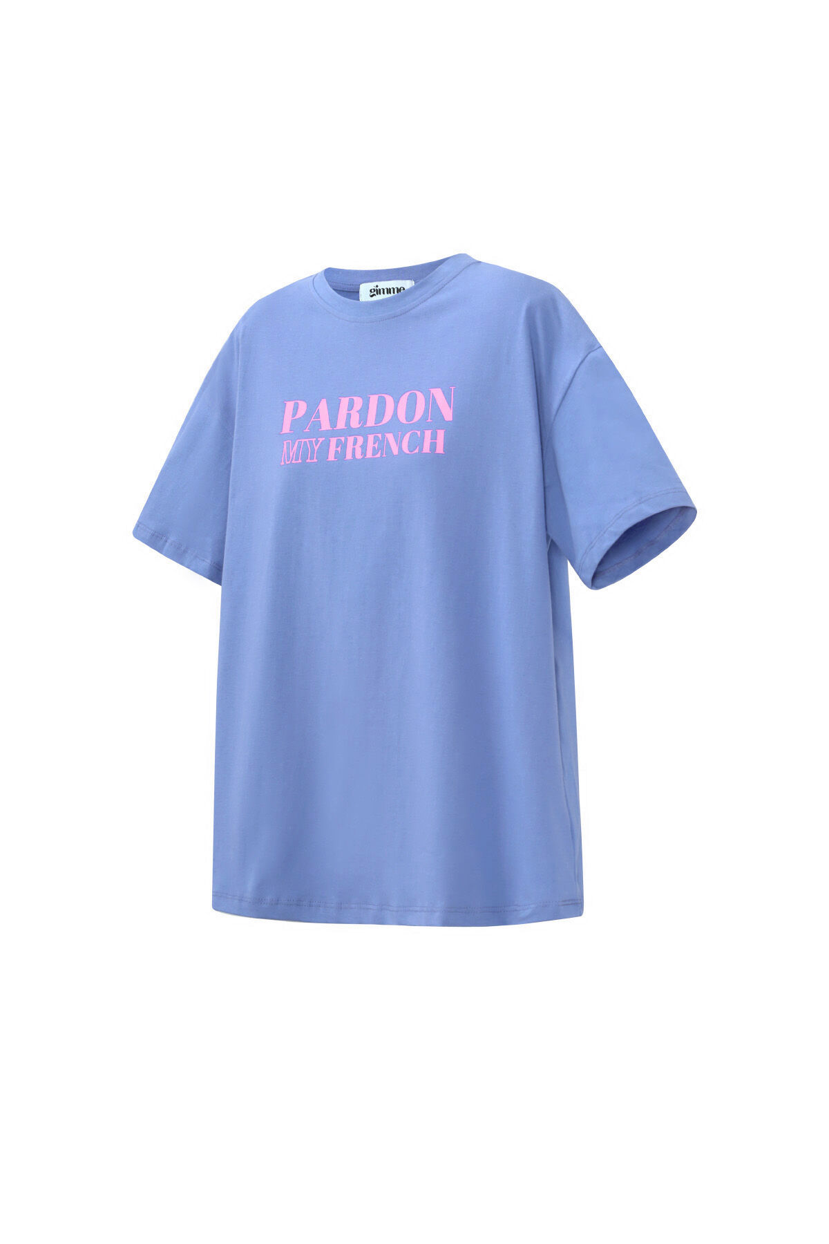 Cotton Women's T-shirt Casual Letters Picture2