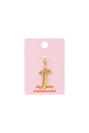 Stainless Steel Jewelry Charms Twist Casual Daily Simple Series Women's jewelry h5 Picture4