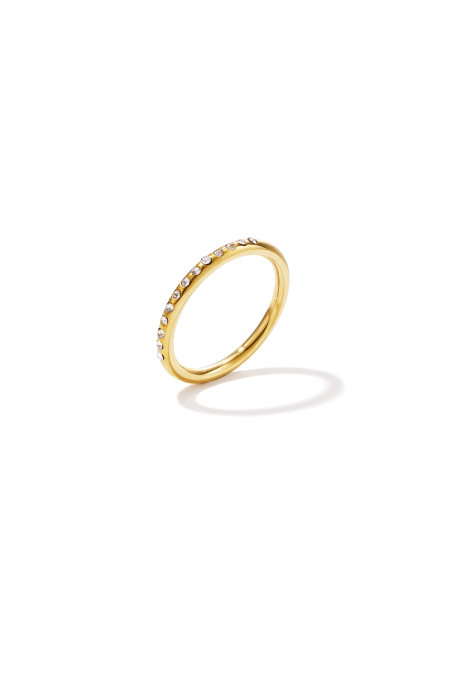 Anillo minimalista con piedras