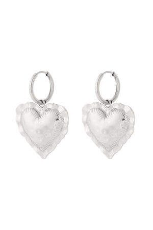 Embrace heart drop Earrings h5 Picture3