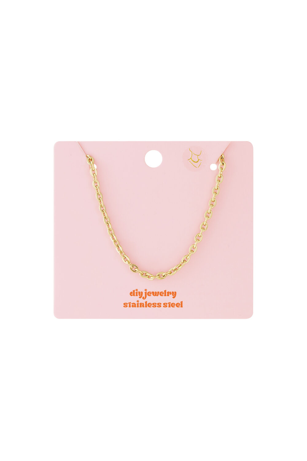Stainless Steel Chain Necklaces Chain DIY Daily Simple Series Women's jewelry h5Picture4