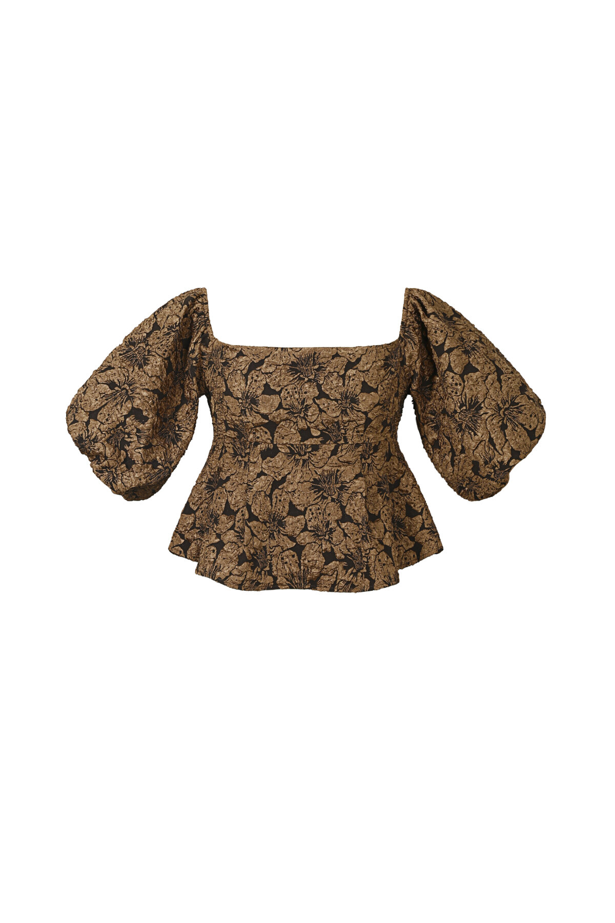 textured puff sleeve top h5Picture10