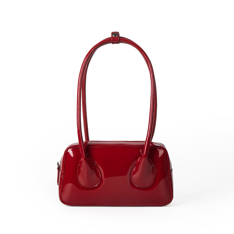 1 Piece Simple Series Casual Solid Color PU Women's Shoulder Bags