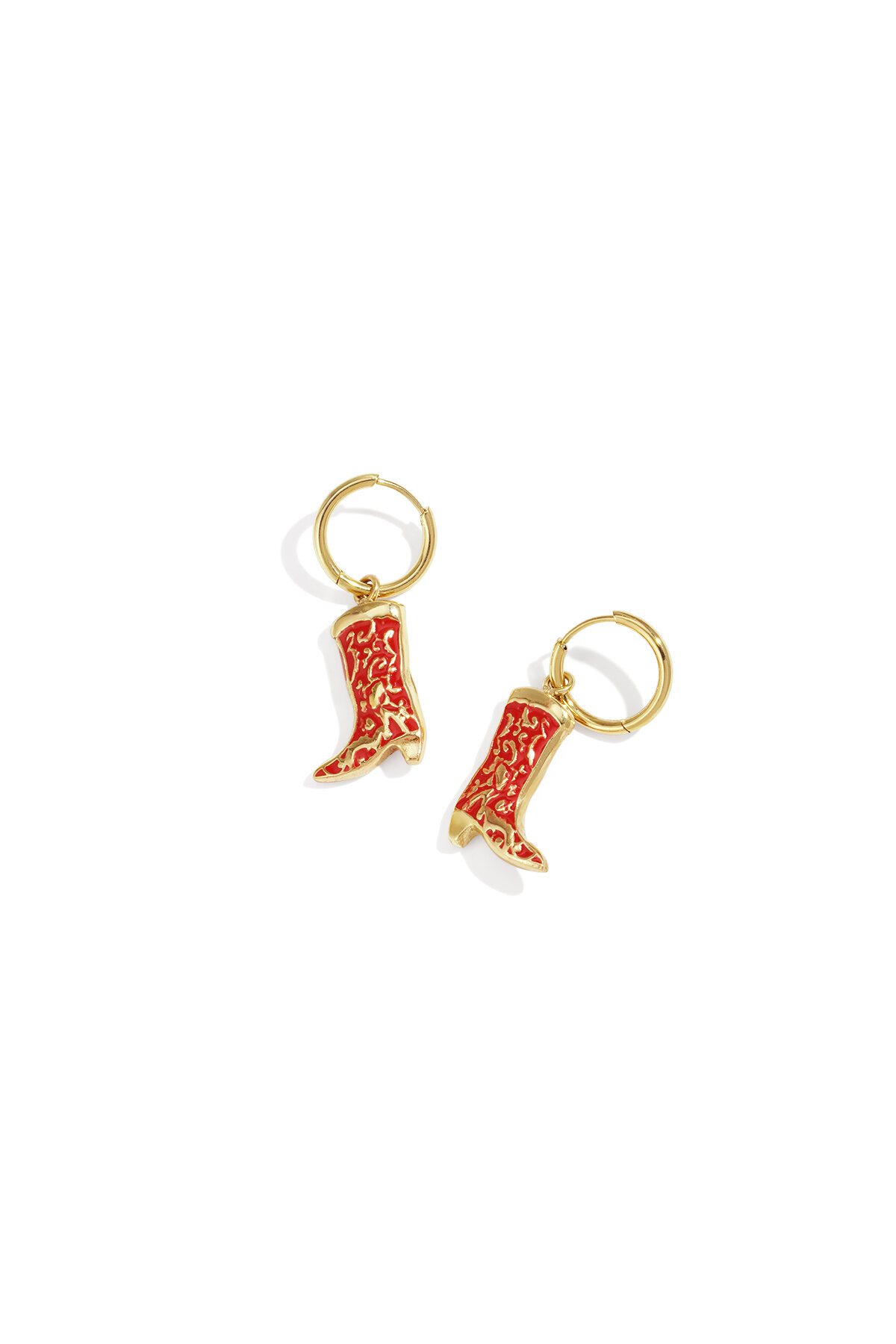 Pendientes colgantes botas Casual Diario Serie Simple Joyas para mujer 2