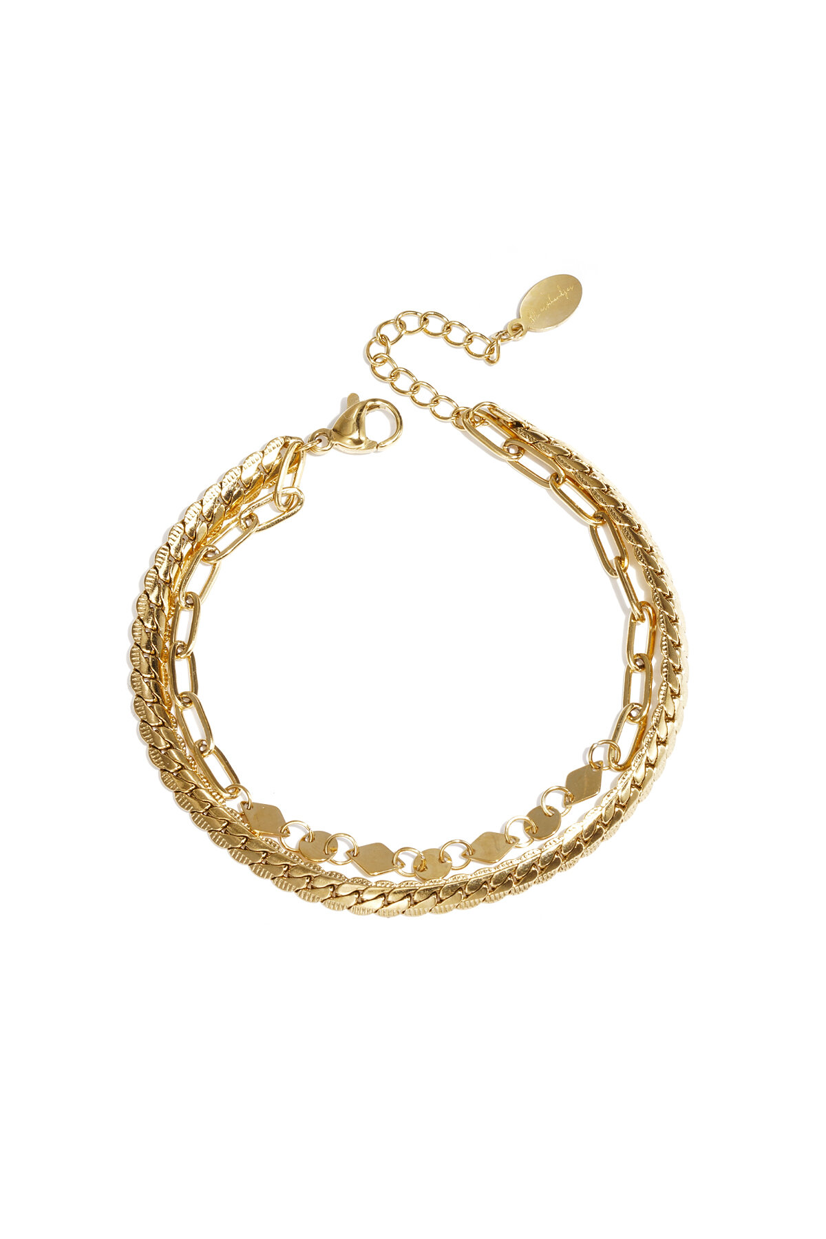 Double-layered bracelet Stainless Steel 2