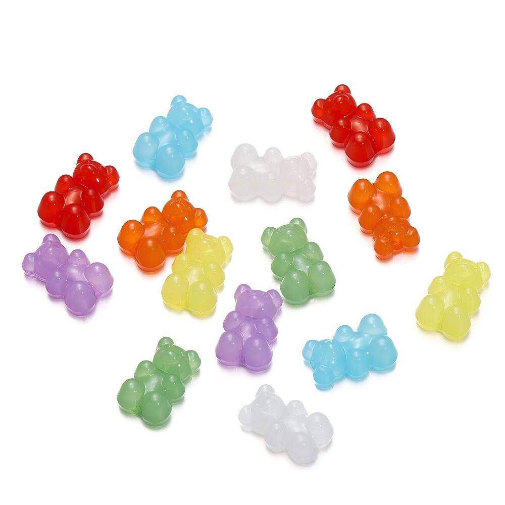 Fairy Jelly Bear DIY Acrylic Jewelry Beads 2