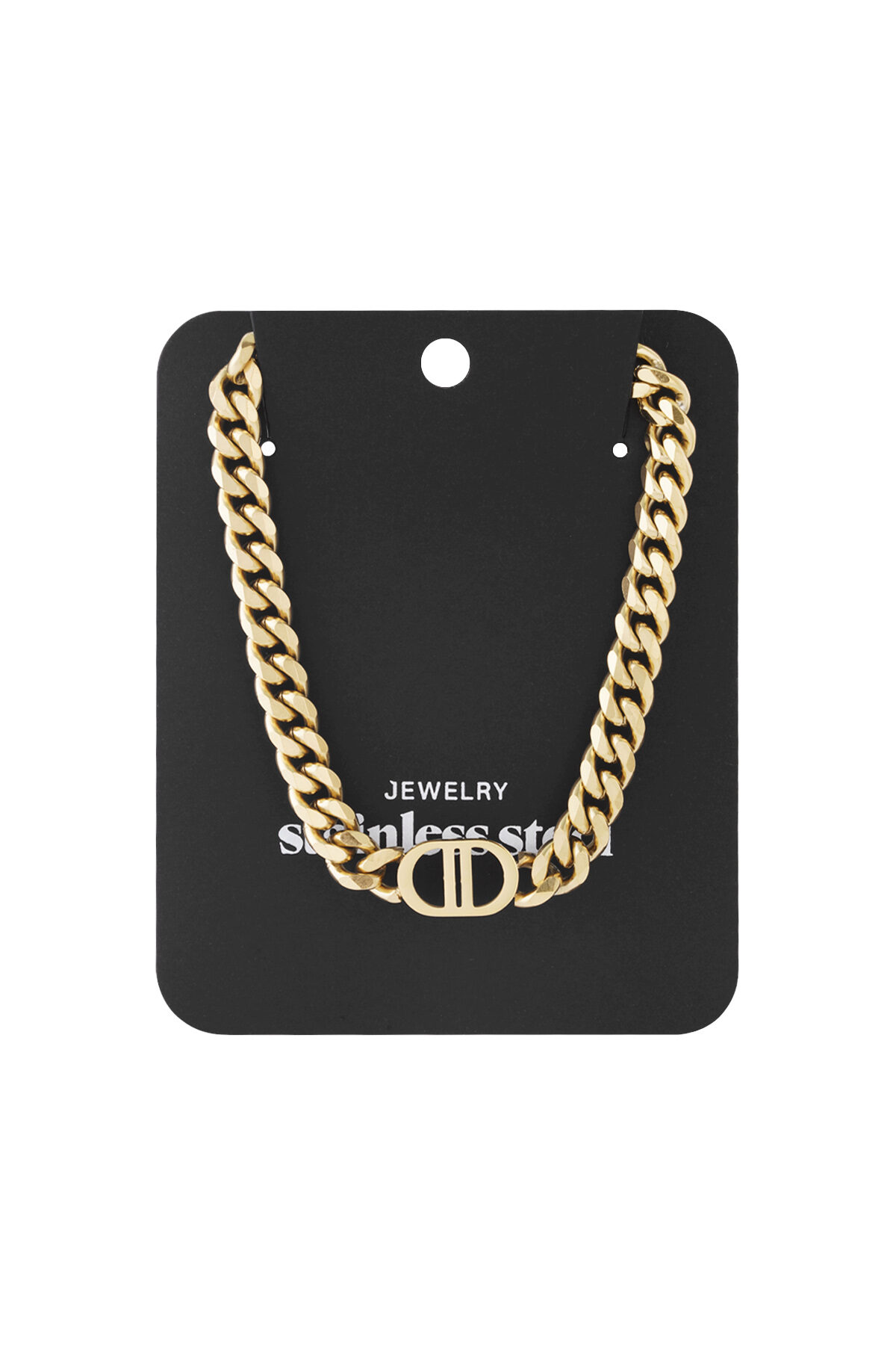 Collier The Good Life Couleur or Acier inoxydable h5 Image6