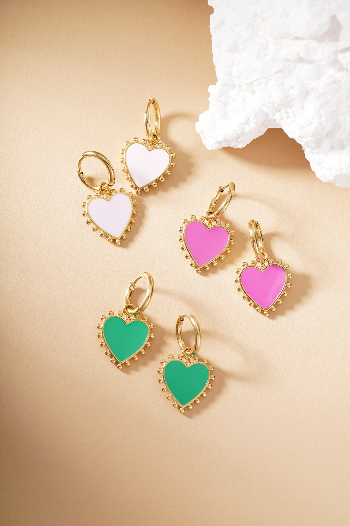 Funky Heart Earrings Picture4