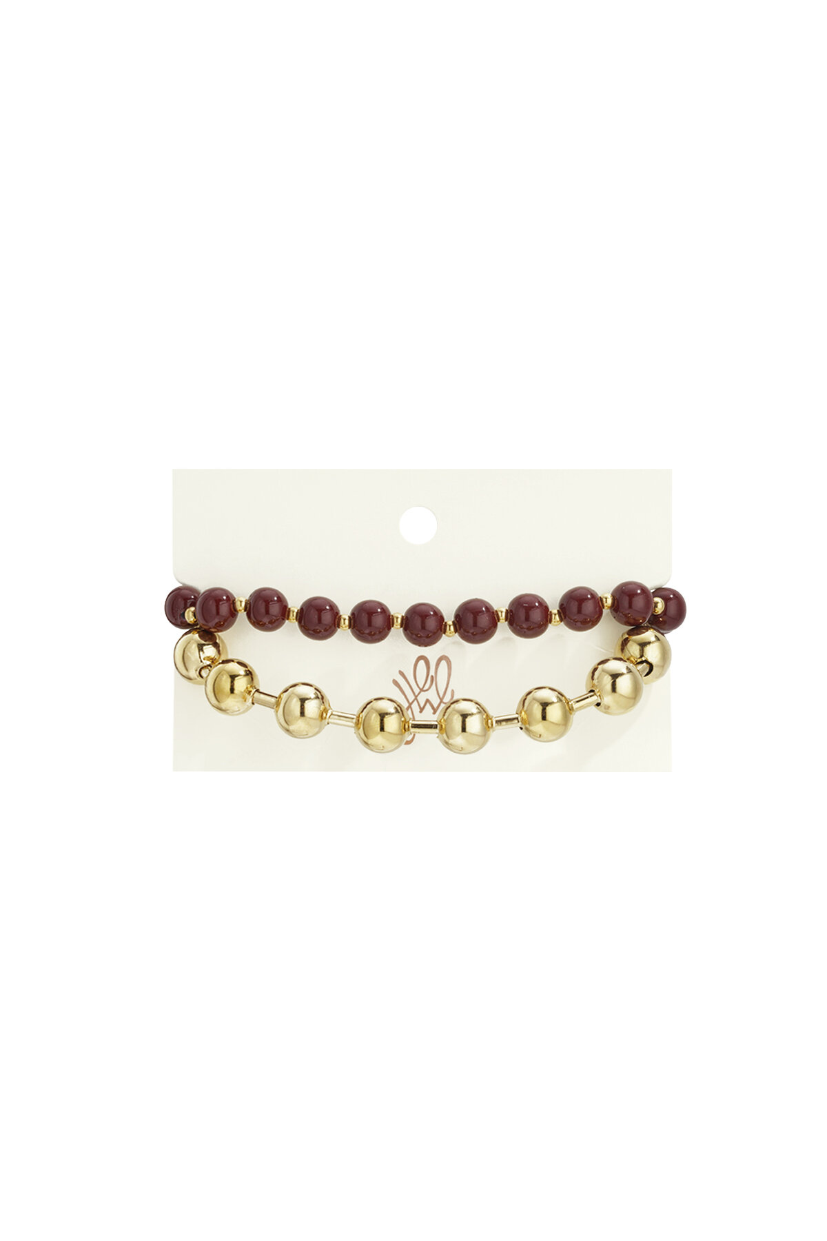 Gekoppelde kralen armbanden Afbeelding5