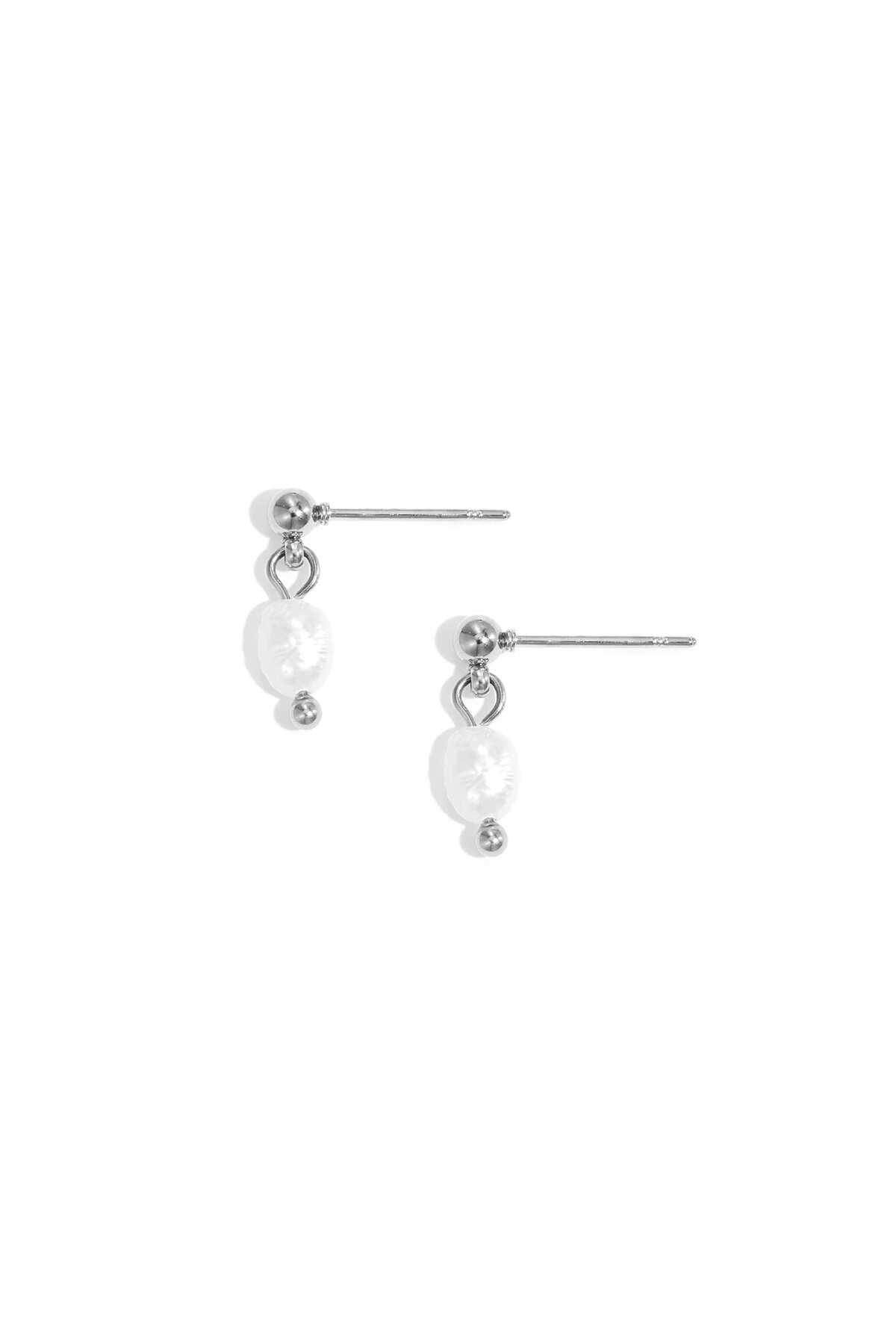 Stainless Steel Drop Earrings irregular shape Casual Daily Simple Series Women's jewelry 2