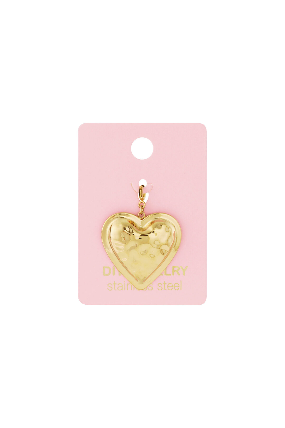 Golden love jewelry charm h5Picture3
