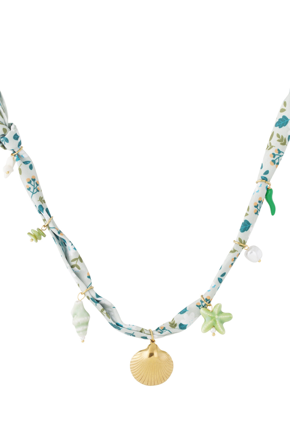 Polyester Pendant necklaces Flower Casual Daily Simple Series Women's jewelry Picture3