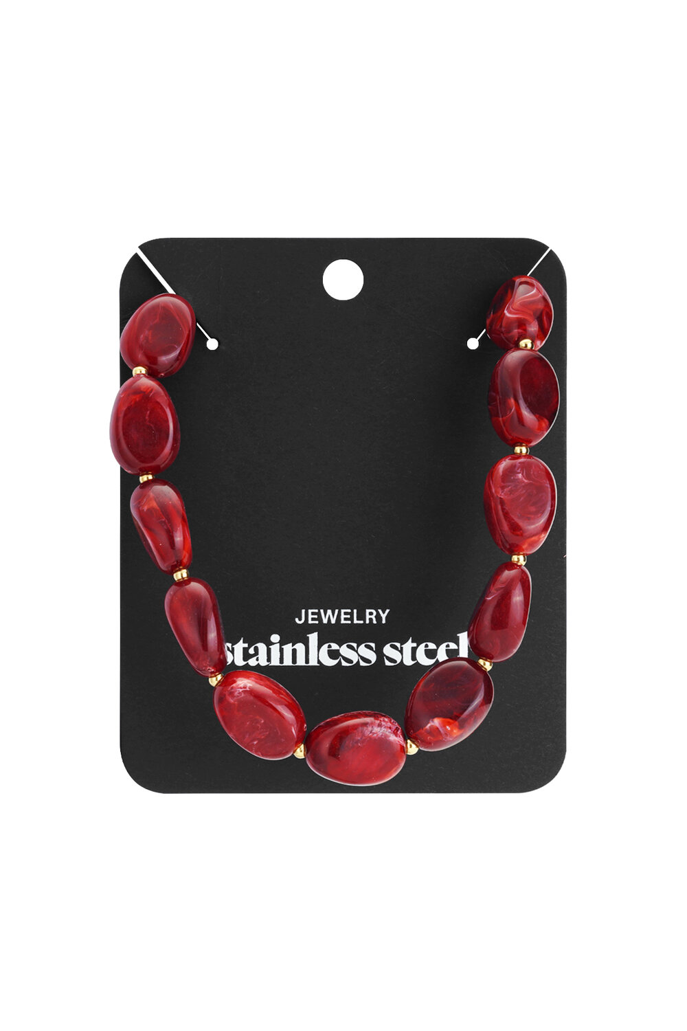 Acrylic Beaded Necklaces Beads Casual Daily Simple Series Women's jewelry h5Picture7