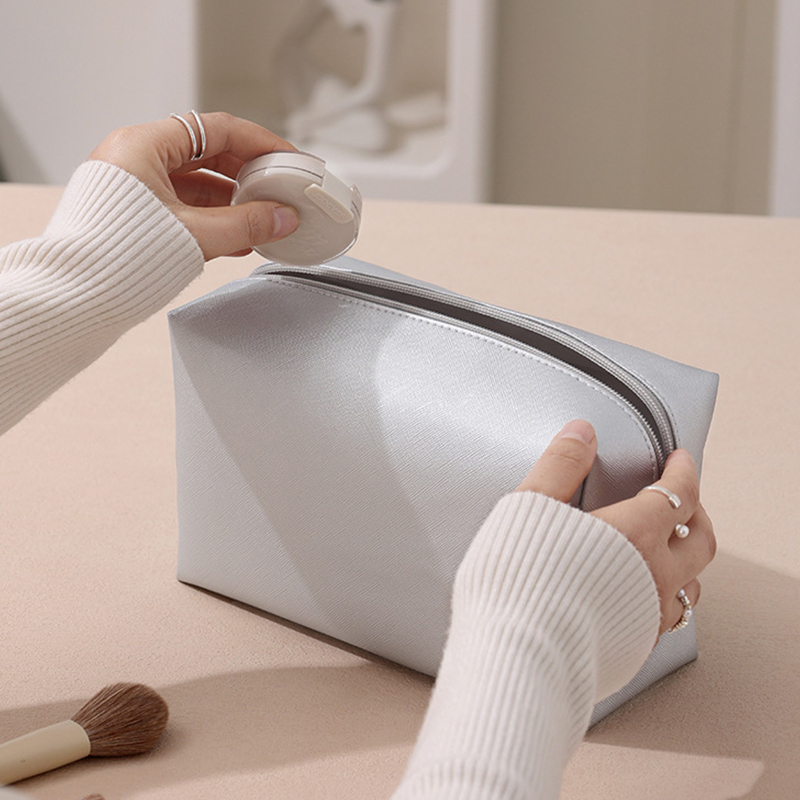 1 Par De Bolsos De Pu Para Mujer De Color Sólido Y Serie Simple h5Imagen5