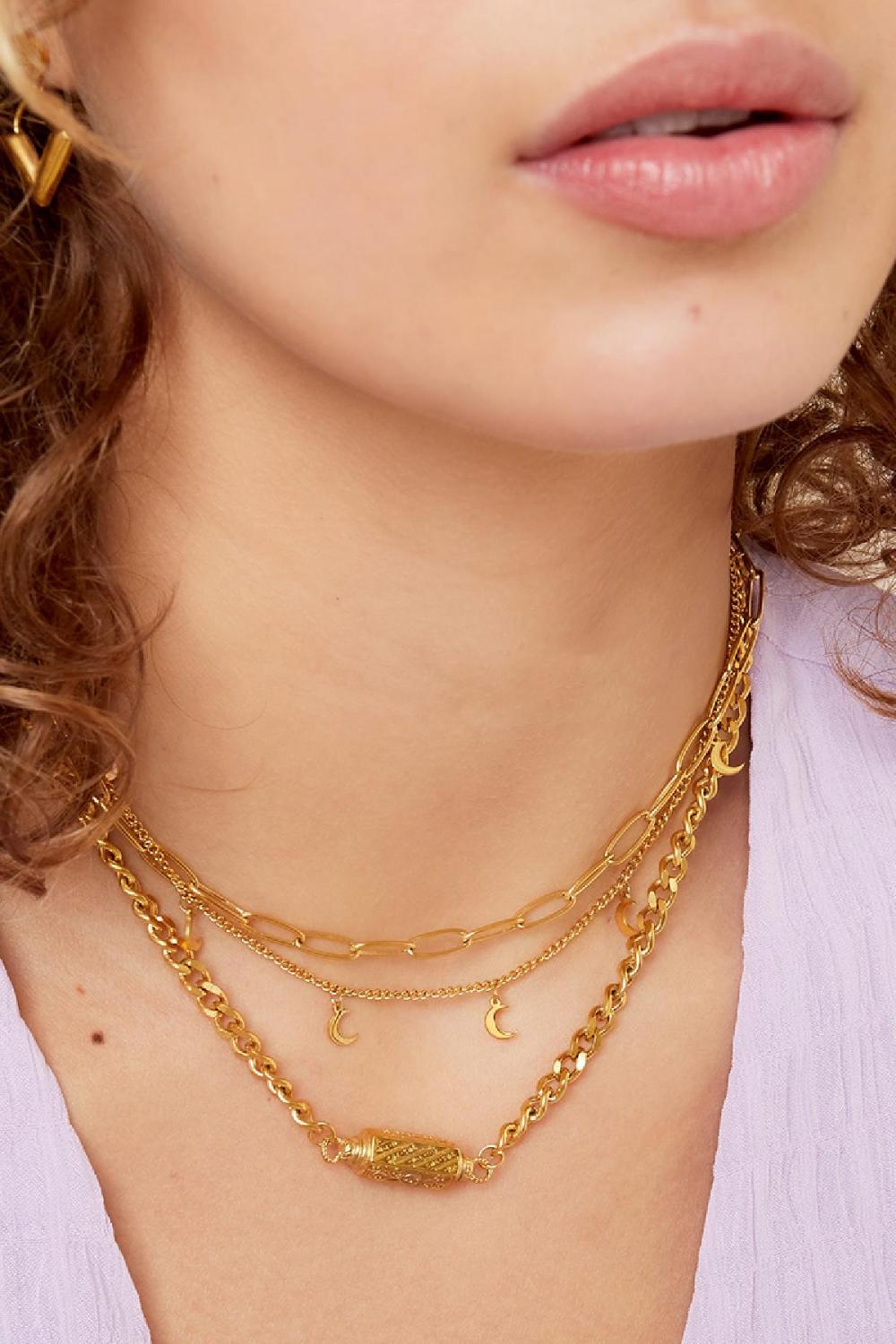 Necklace Chain Moon Gold Picture3