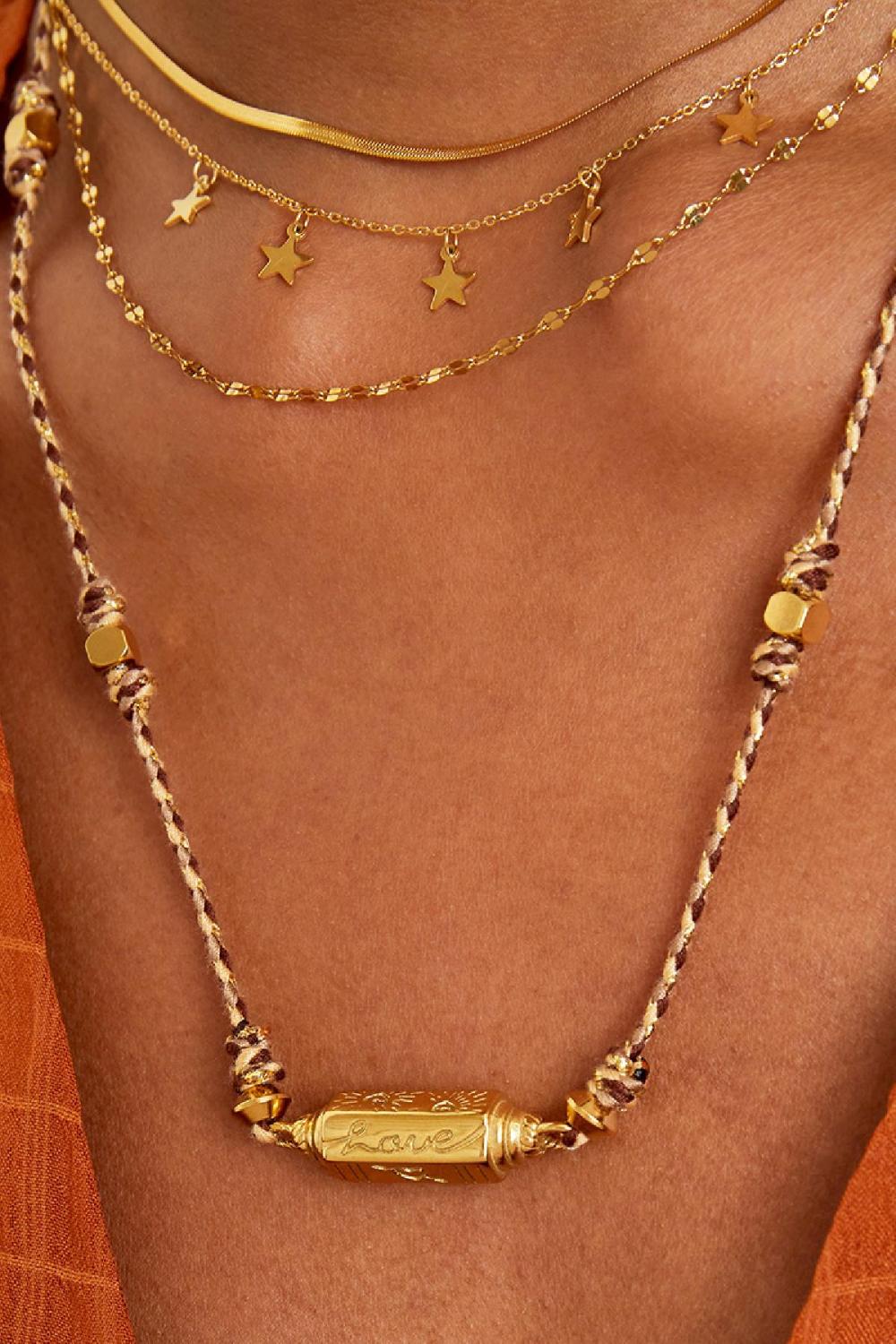 Stainless Steel Bead Necklace Picture3