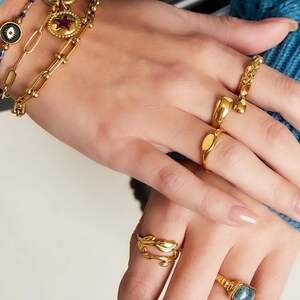 Stainless steel ring blooming h5